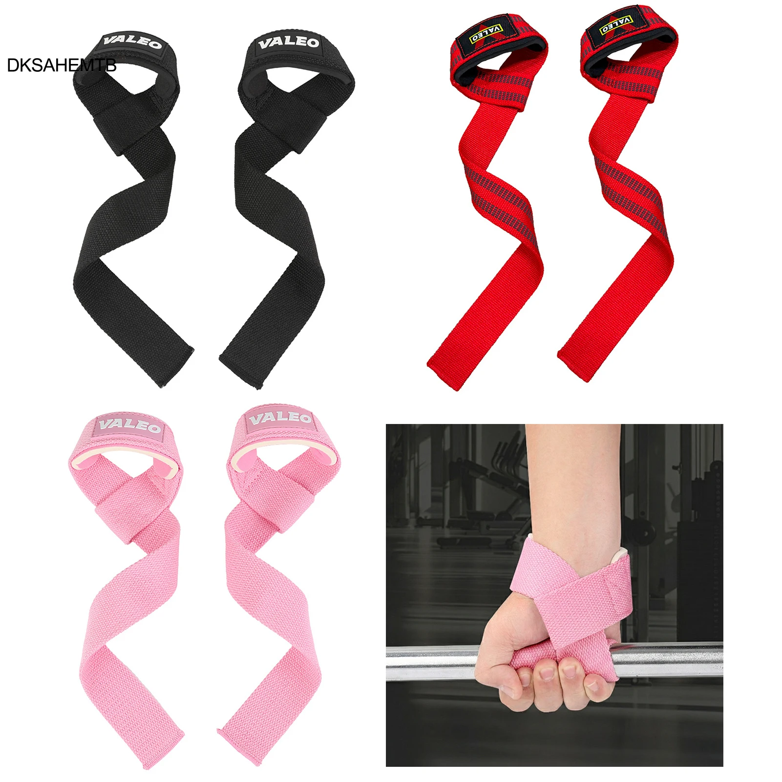 Banda de resistencia para fitness, banda de potencia antideslizante gruesa para levantamiento de pesas, resistente al desgaste, protector de muñeca para deportes y fitness, 1 unidad - imagen 4