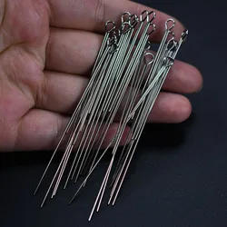 Agujas de acero inoxidable para enhebrar sedales de pesca