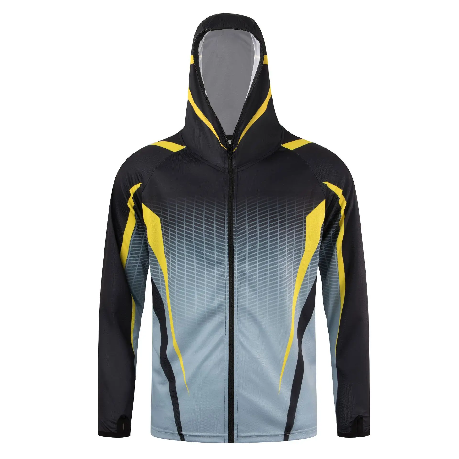 Sudadera pesca UV poliéster transpirable protección solar - imagen 4