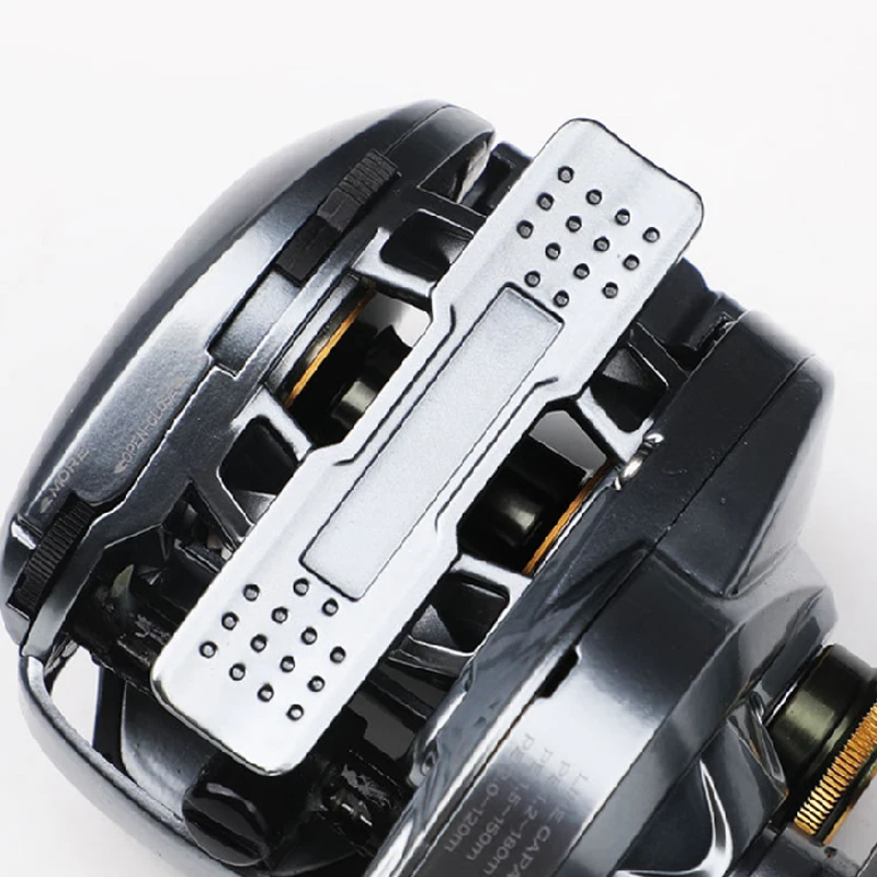 Carrete de Metal ultraligero para pesca Baitcasting, sistema de freno magnético, relación de engranaje 7,6: 1/6, 5:1 - imagen 5