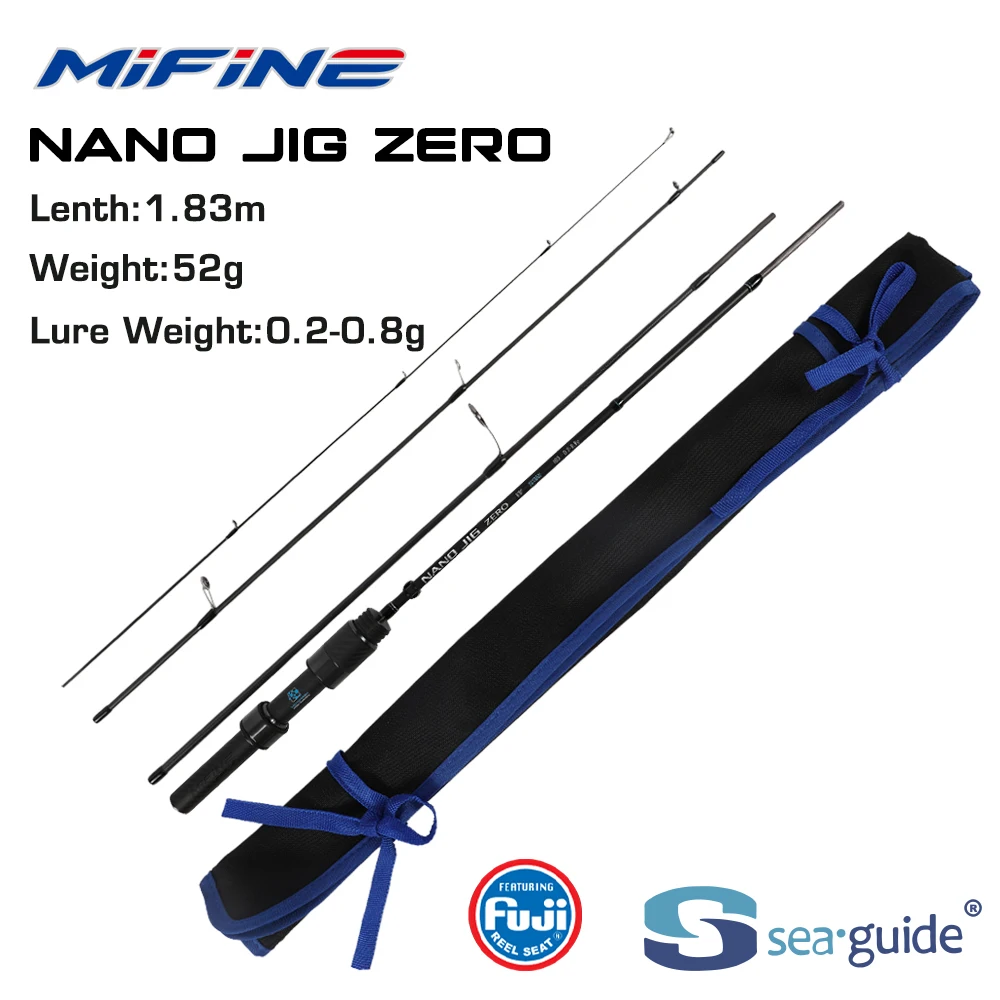 Caña MIFINE NANO JIG ZERO Travel XUL ultraligera para trucha - imagen 4