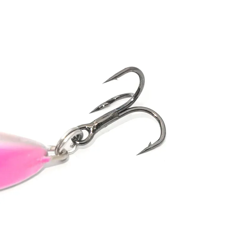 OUTKIT nuevo 4,5g/7,5g Metal VIB Micro señuelo de pesca Spinner hundimiento cuchara giratoria Pin Crankbait lentejuelas cebos aparejos de pesca - imagen 5