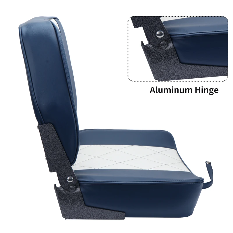 Asientos de barco de espalda alta, sillas plegables de pvc, accesorios para barcos - imagen 2