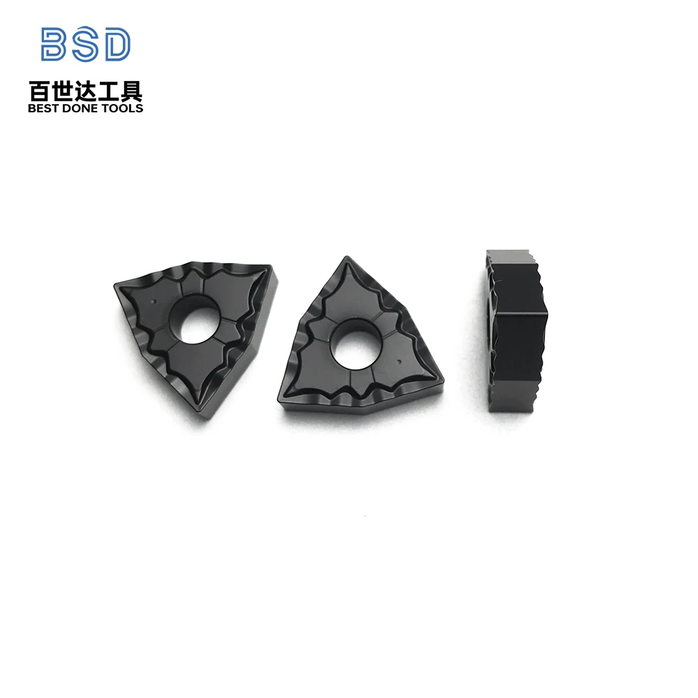 UP6210 WNMG080412-43 Insertos de carburo: herramientas de torno CNC recubiertas de CVD para acero/hierro fundido (abajo de HRC32, OEM) - imagen 4