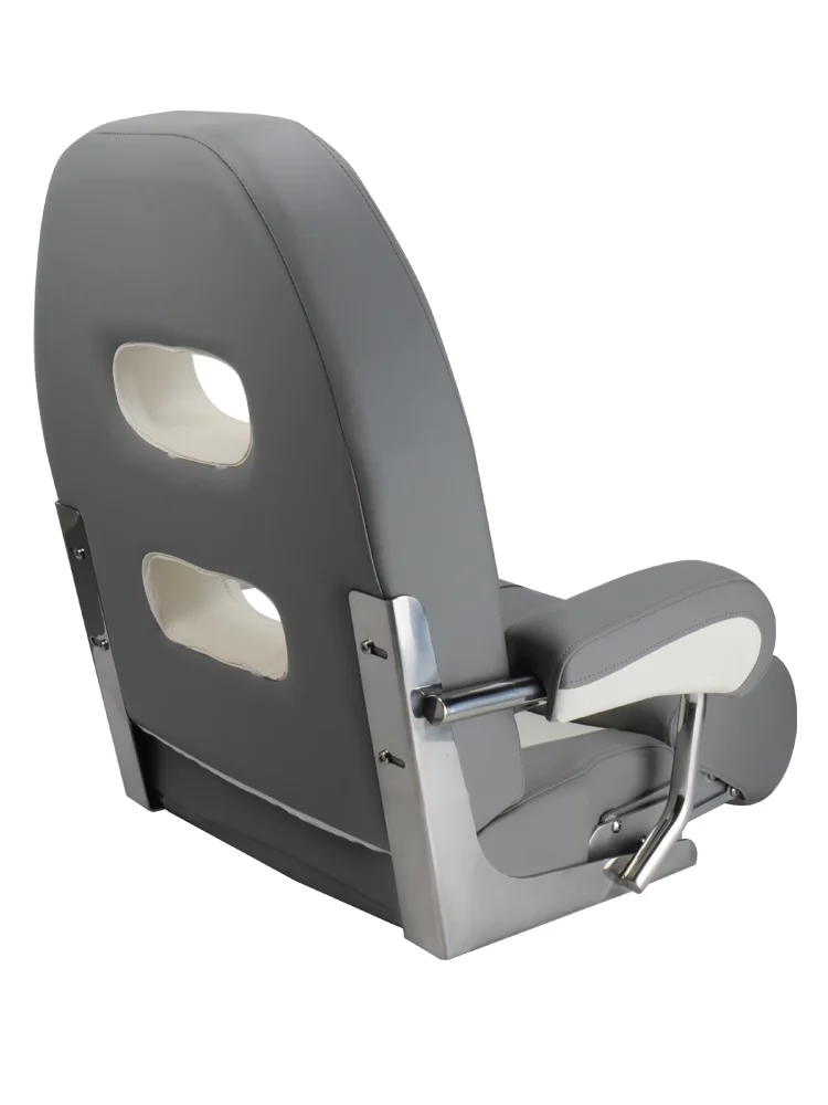 Asientos de barco marinos de lujo, asiento de piloto impermeable y protector solar, bolsa suave para yate, silla de barco de conducción - imagen 4