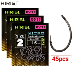 Anzuelos Hirisi de carburo con micropúas PTFE – Carpa