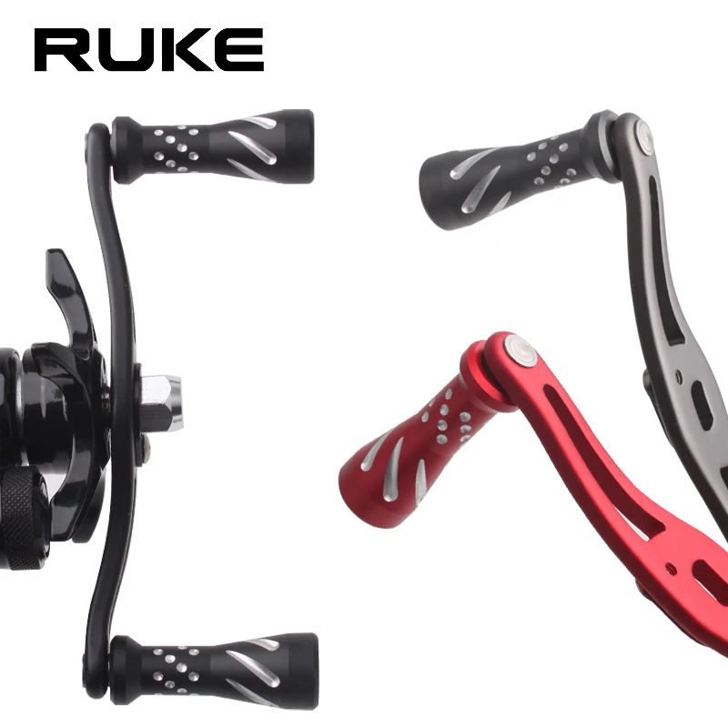 Kawa promoción carrete de pesca mango de Metal perilla de aleación longitud 100mm para Ab/Dai/Shi carrete de pesca de fundición accesorio de aparejos DIY - imagen 5