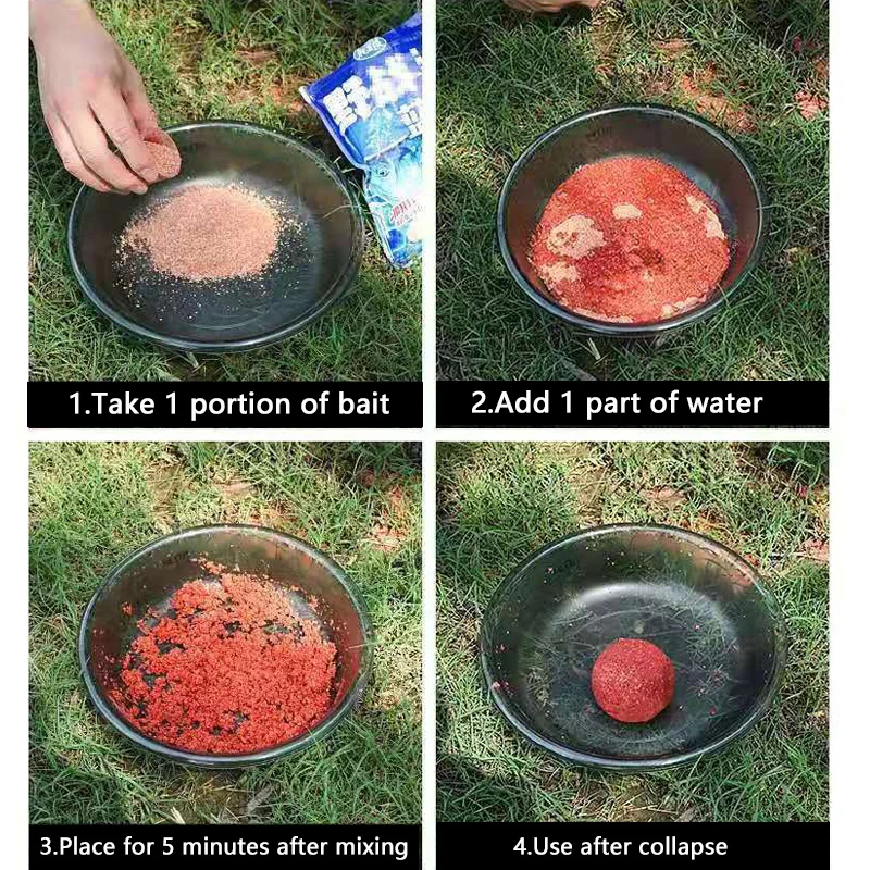 Crea una mezcla de cebo para pescar con facilidad