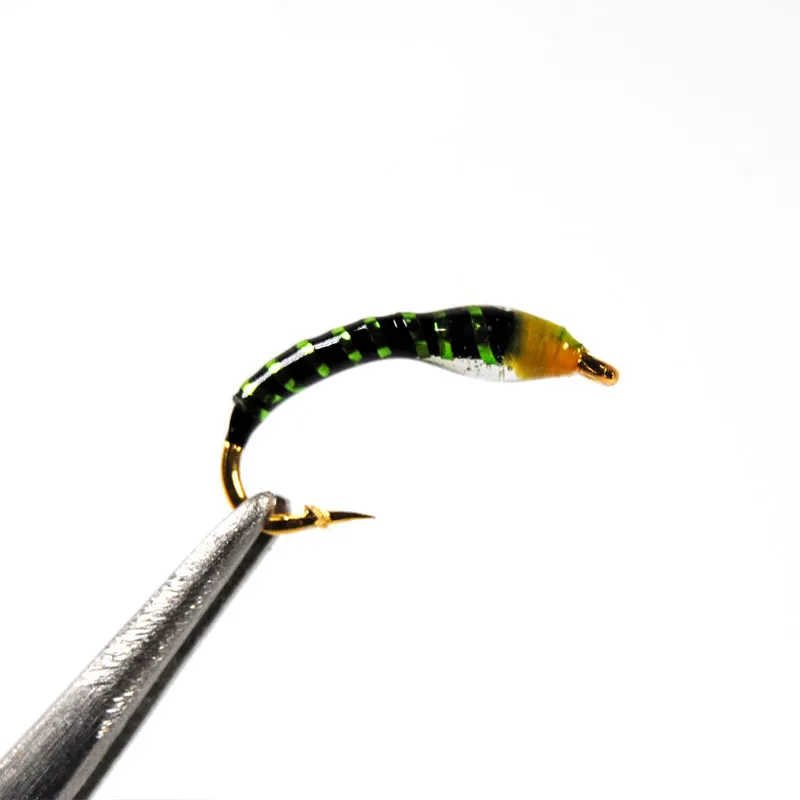 Wifreo-señuelos artificiales de pesca, 12 piezas/20 piezas, piezas, surtido de moscas de la ninfa epoxi, Midge, Hegene, trucha, pescado blanco, tamaño #12 #14 #16 - imagen 3