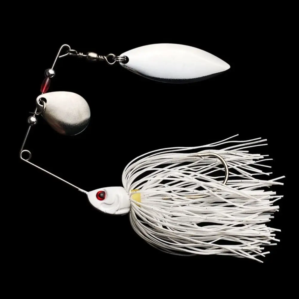 Chatter Beard-señuelo de pesca 2023 Walleye bass pike walleye Buzzbait tassel 15g 17g 18g, cebo giratorio para pesca en el mar - imagen 2