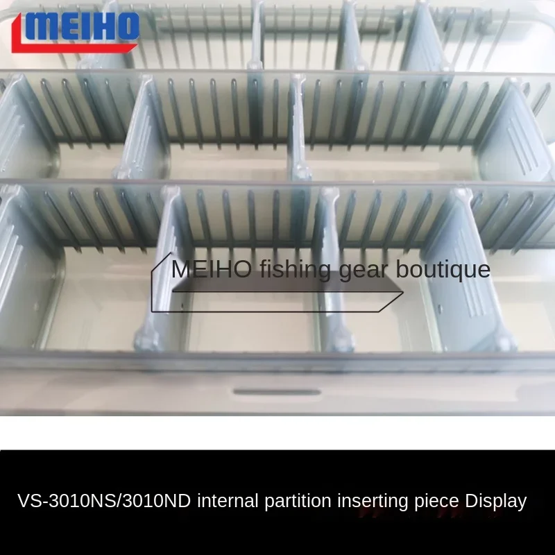 100% Original Japón MEIHO VS-3010 caja de cebo caja de cebo suave caja de aparejos de pesca cajas de almacenamiento de cebo caja de plástico - imagen 3