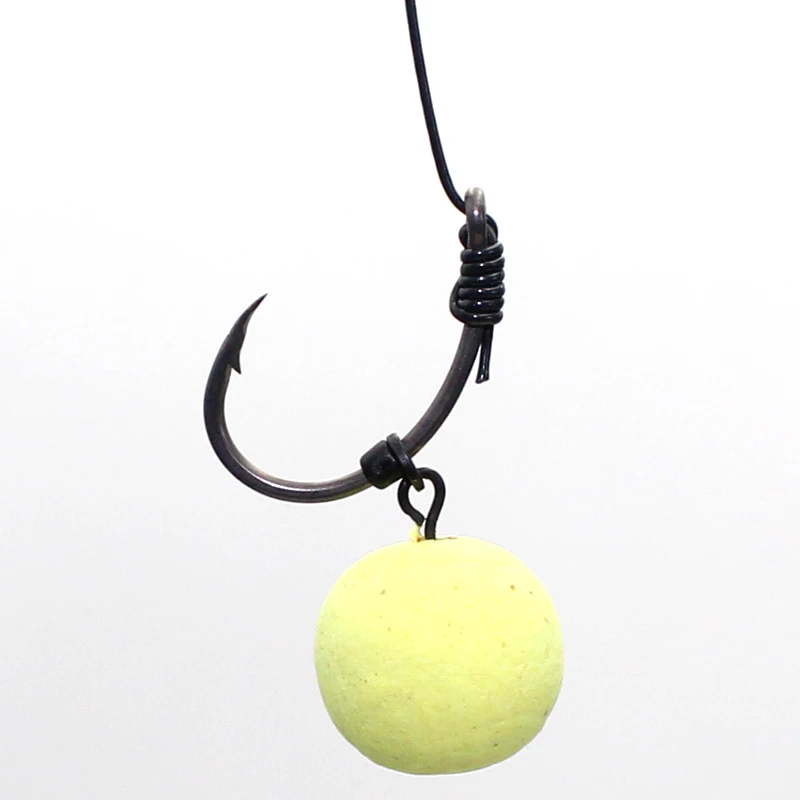 20 piezas anzuelo de pesca de carpa, gancho de conexión, cuentas giratorias, listas, alineador de línea D-rig, aparejos para el cabello, método de aparejo Zig, accesorios de alimentador, aparejos - imagen 5