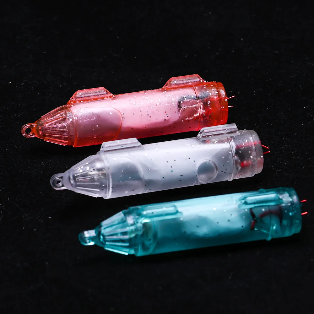 Lámpara de pesca Lámpara de pesca submarina electrónica Mini lámpara trampa para peces Lámpara de pesca LED Pesca en el mar Crankbait colorido de aguas profundas - imagen 5