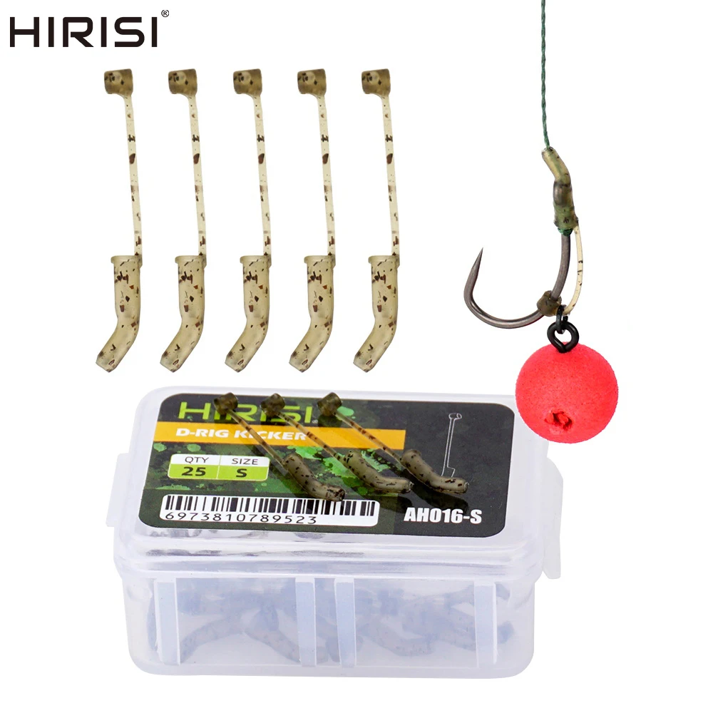 Hirisi D-Rig Premontado - Manguitos Antienredos para Boilies - imagen 3