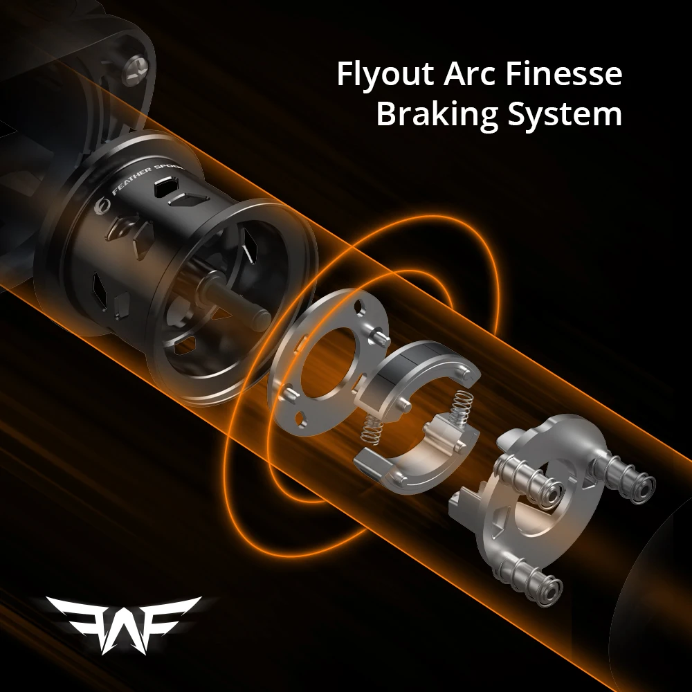 KastKing-carrete de pesca de alta velocidad, accesorio con sistema de finura de cebo, arrastre máximo de 5,5 KG, 11BB + 1RB 8,4: 1 - imagen 3