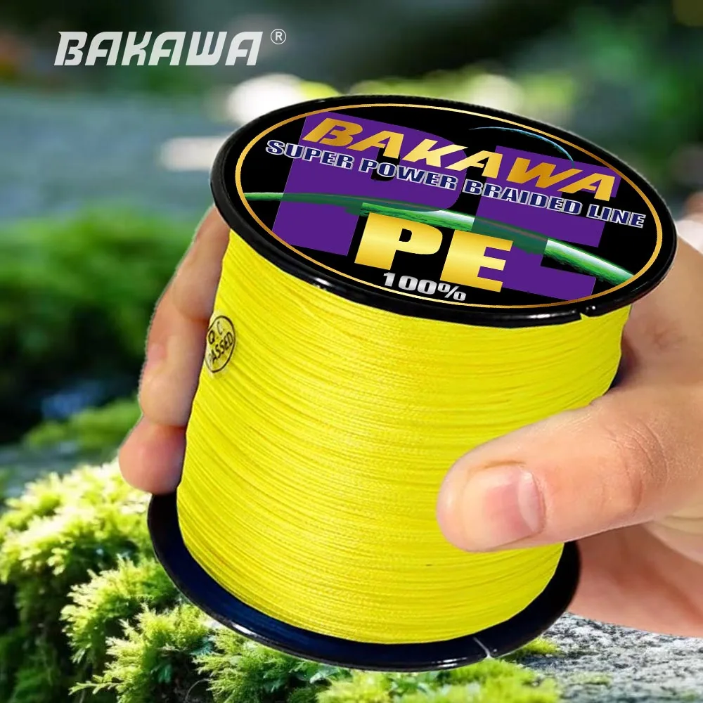 BAKAWA X4 línea de pesca trenzada PE súper fuerte resistente para carpa - imagen 3