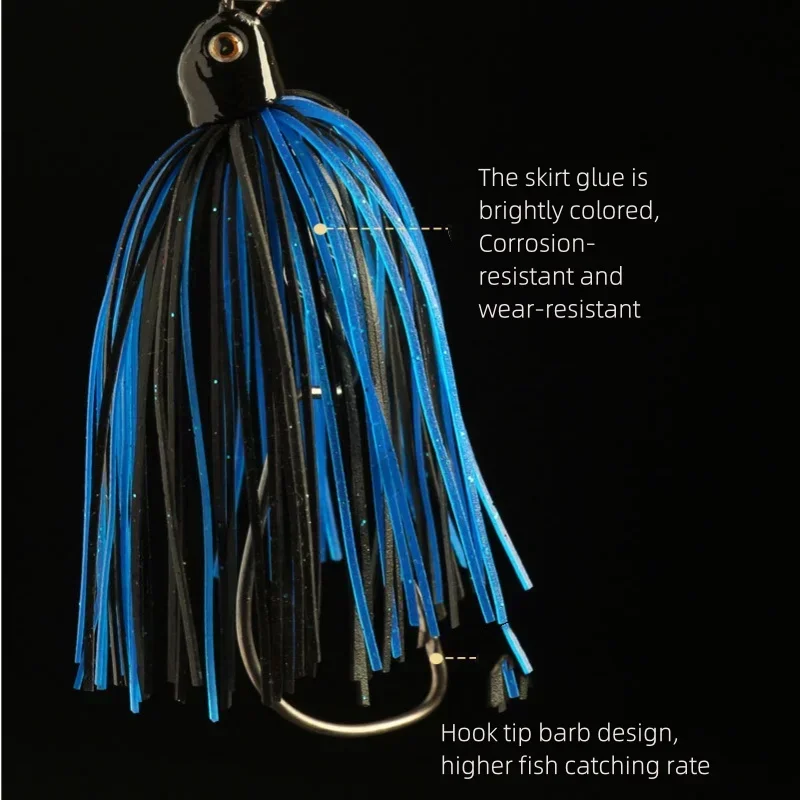 Chatterbait sin malezas 16g – Señuelo vibrante para lubina y walleye - imagen 4