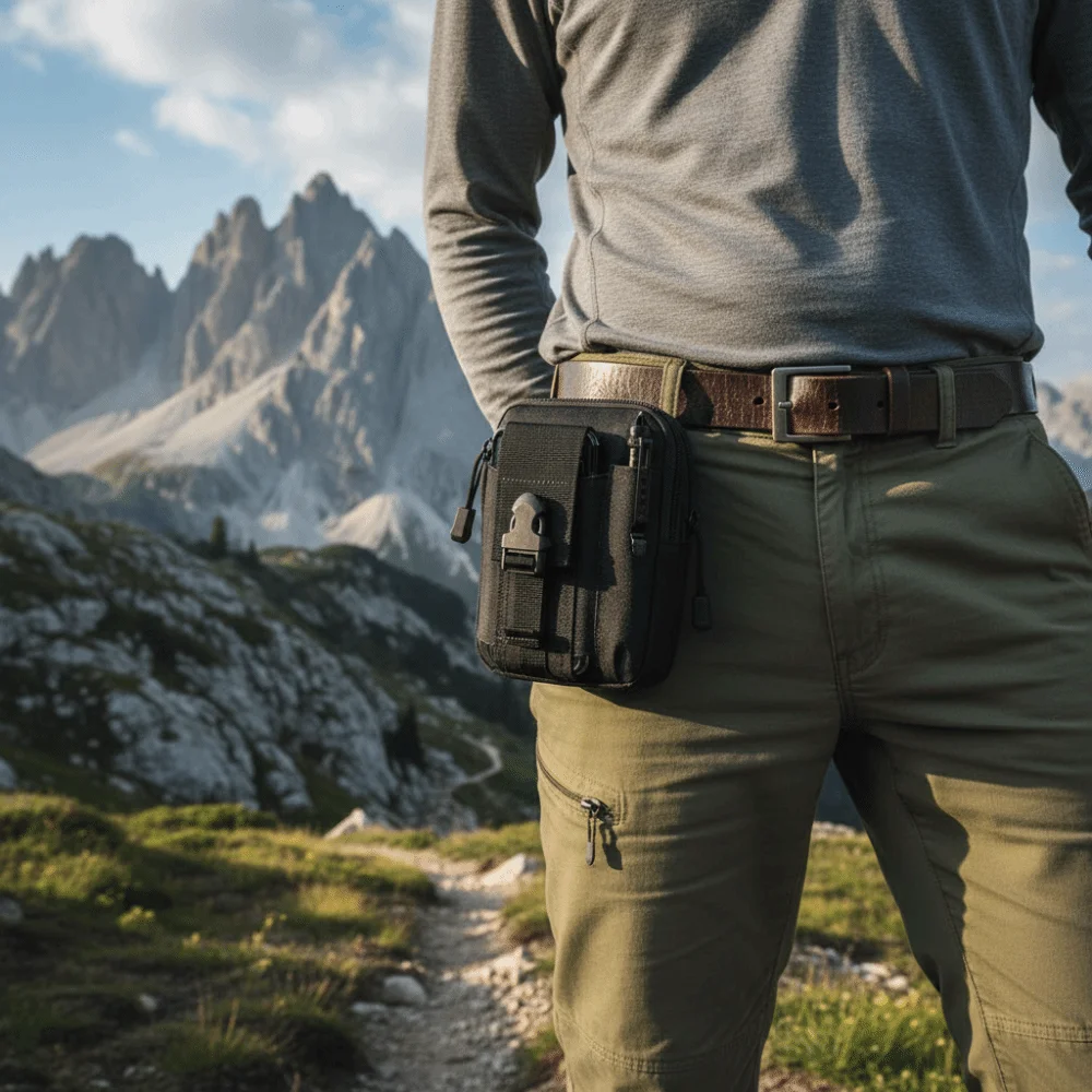 Riñonera táctica de pesca impermeable con gran capacidad y compartimentos - imagen 5