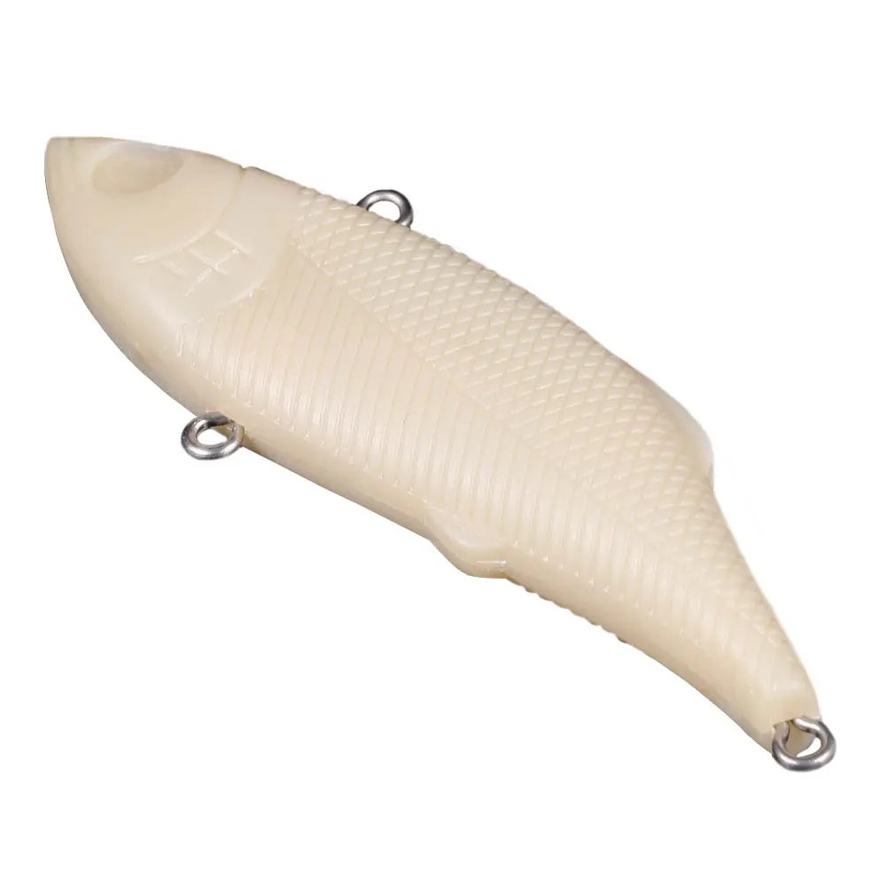 Señuelos VIB en blanco 7.5cm – Cuerpo crankbait sin labios - imagen 3