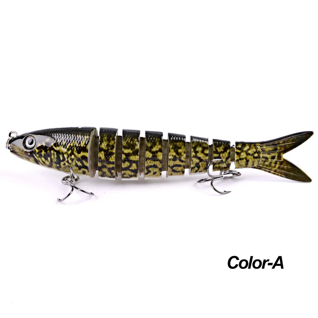 Swimbait-señuelo de pesca de lubina, cebo Artificial duro de 12cm y 19g, multiarticulado - imagen 3