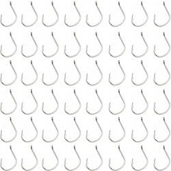 Anzuelos Jig Head acero carbono – Cabeza plana con púas para lubina