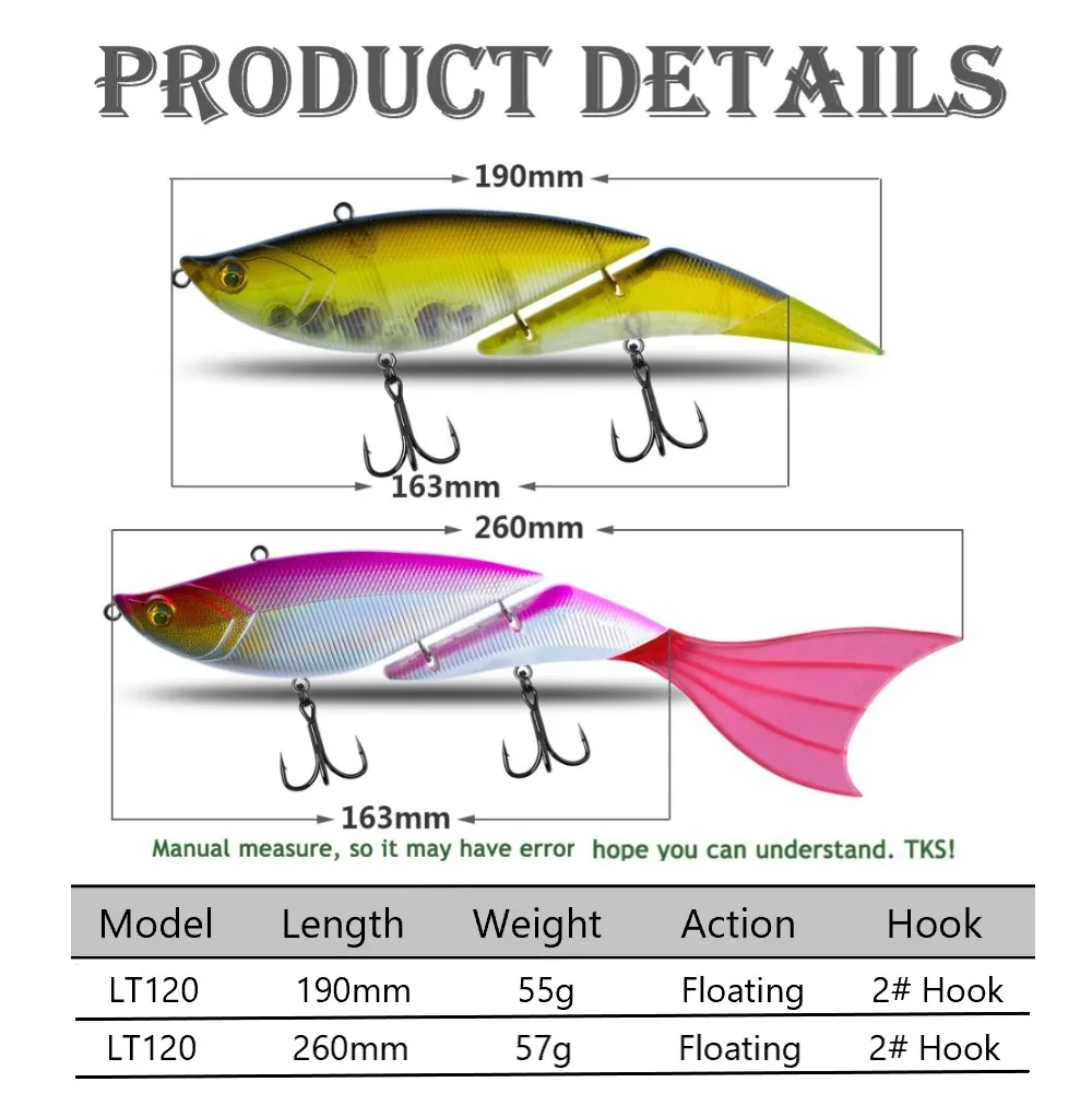 Señuelo de pesca 2023 Swimbaits Japón señuelo bigbait ELEMENTS Da Vinci cebo duro de pescado multisección pesca en el mar Wobblers flotantes - imagen 3