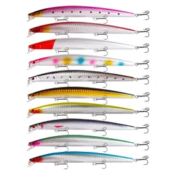 Señuelos de Pesca Flotantes Grandes de 18.5cm y 23g, 5 Colores, Señuelo Artificial de Buceo Profundo, Cebo Duro, Swimbait, Aparejos de Pesca Marítima