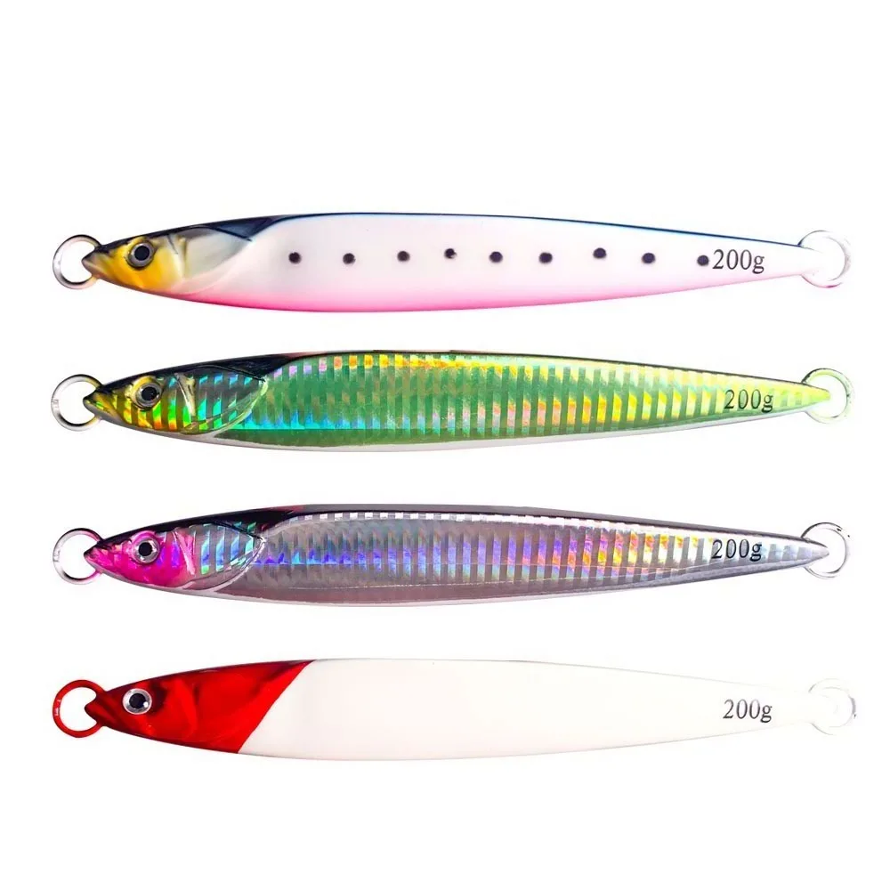 AI-SHOUYU Señuelo Jigging Metálico Lento - Cebo Plomo Pesca - imagen 4