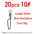 20pcs size 10