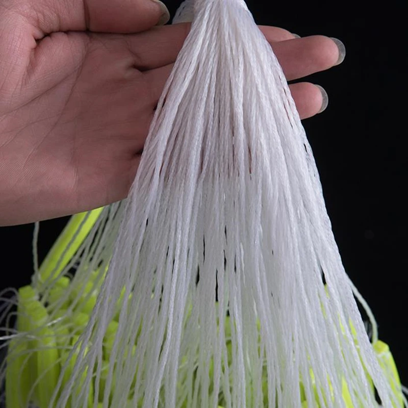 Trampa de pesca de alta calidad, red de enmalle de 3 capas, flotante, duradera, hundida, longitud 20m, altura 1,2 m, 1 paquete - imagen 4