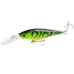 Señuelo Minnow 11 cm con 3D Eyes - Crankbait para lucio y lubina