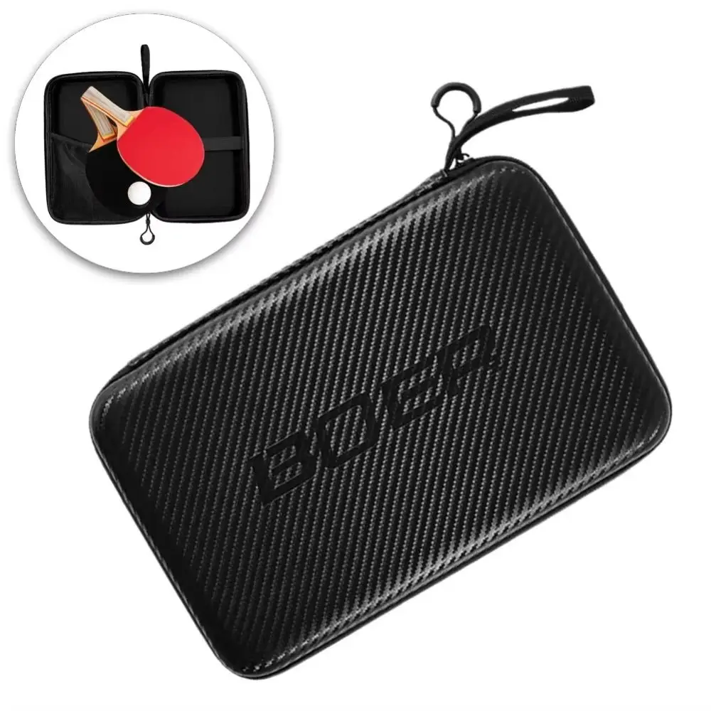 Bolsas de raqueta de tenis de mesa de carcasa dura, bolsa de almacenamiento de Ping Pong impermeable a prueba de polvo, funda protectora profesional - imagen 3
