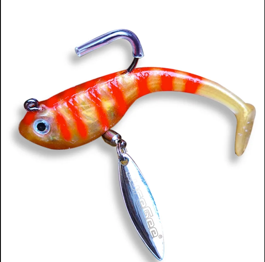 LureGee-Pez de plomo envuelto en tigre gordo Extreme Luia 3, cebo de lubina de mar, 11-14-18-21g - imagen 3