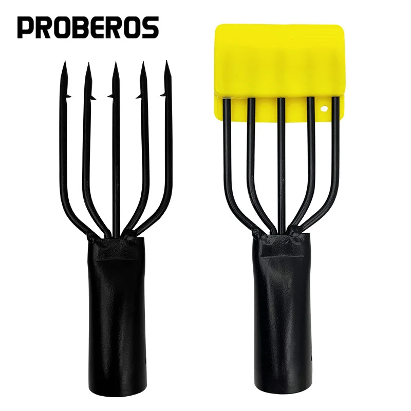 Arpón de pesca acero inoxidable multipunta para ríos lagos y hielo