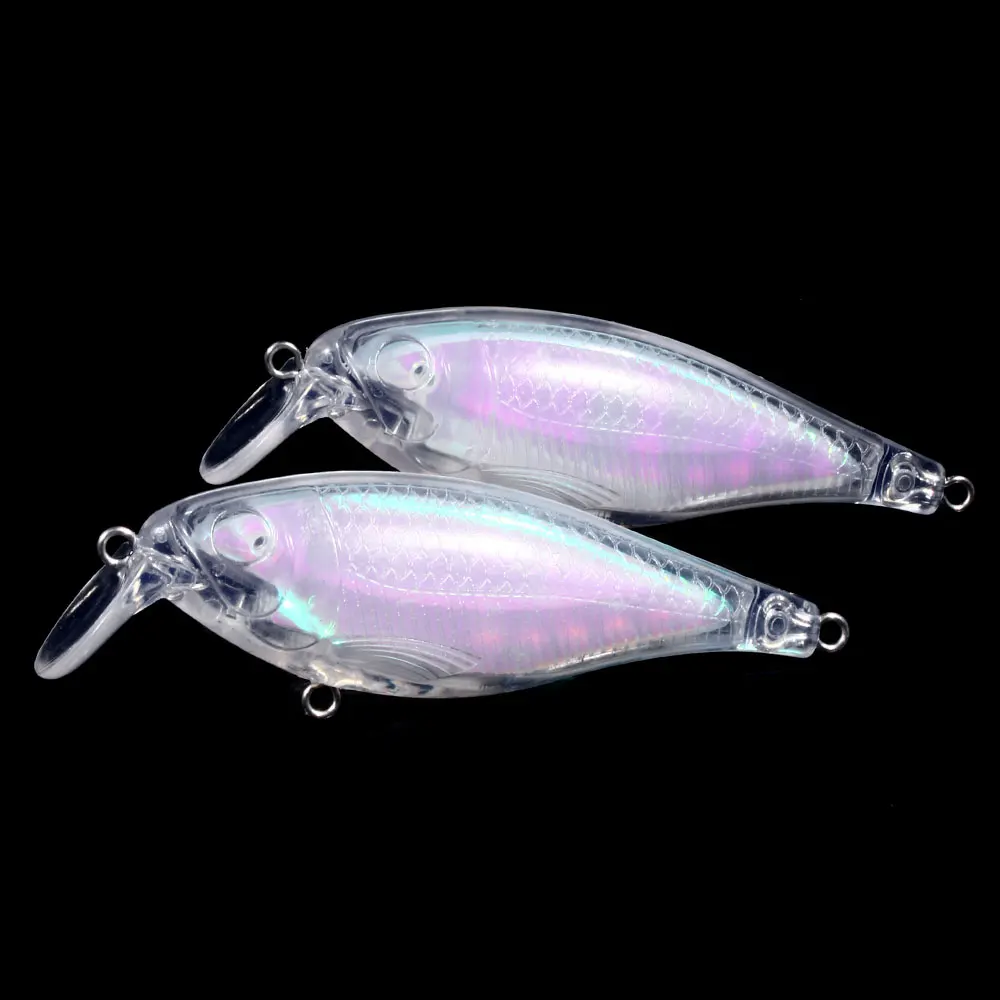 Señuelos Minnow sin pintar 9 cm – Crankbait para lubina y lucio - imagen 3
