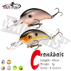 WALK FISH-Mini Crankbait flotante para lubina y perca – Cebo duro