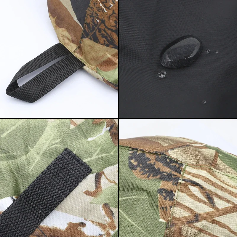 Detalle del material impermeable
