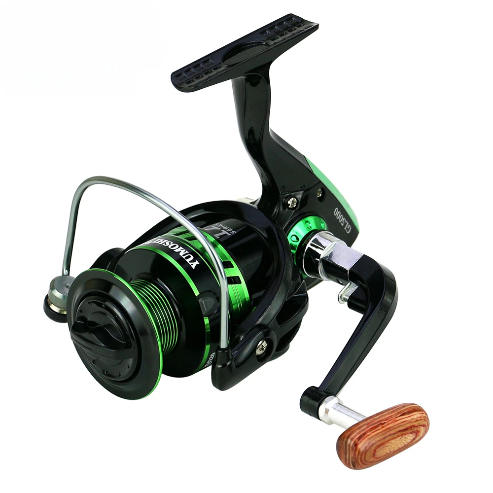 Carrete de pesca giratorio con línea serie 1000-7000, arrastre máximo ultraligero, carrete de pesca de carpa de 10kg, carrete de Jigging de agua salada, aparejos de mar - imagen 3