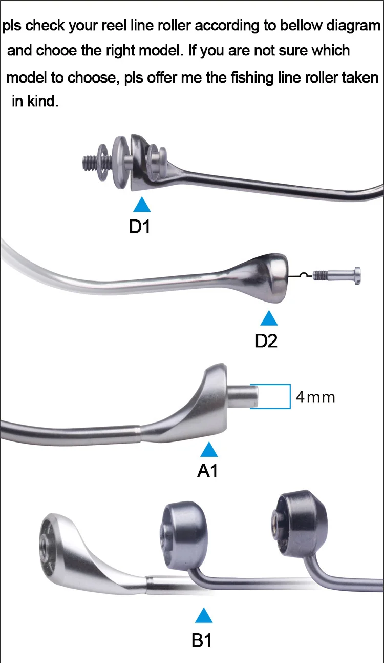 BassLegend para carrete de pesca Daiwa, guía de hilo de rodillo de línea SIC y Kit de aparejos de pesca con rodamiento de bolas, juego para carrete giratorio - imagen 2