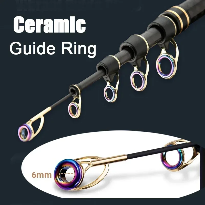 Caña de pescar telescópica de 2,1 m-4,5 m, caña de Surf de viaje, potencia giratoria, caña de lanzamiento de distancia de 10-250g, caña de Baitcasting de alto carbono - imagen 4