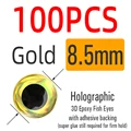 8.5mm Gold 100pcs
