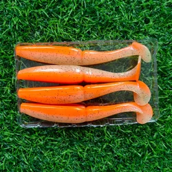 MUKUN 4 Uds señuelo de pesca 110mm 12G cebos blandos pesca Wobbler cebo de lubina pesca Artificial señuelo suave tacke