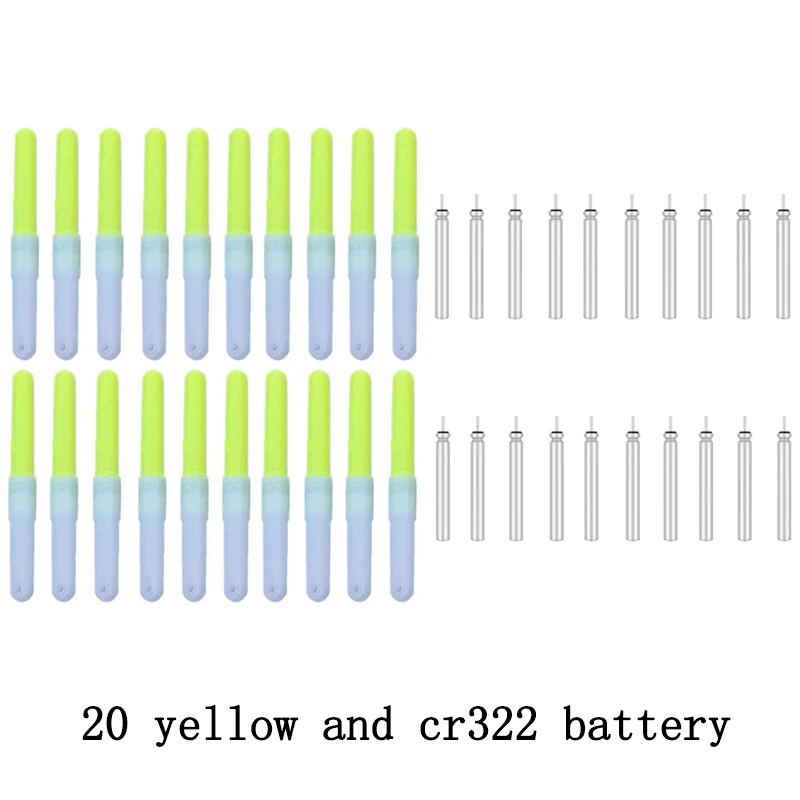 yellow and battery