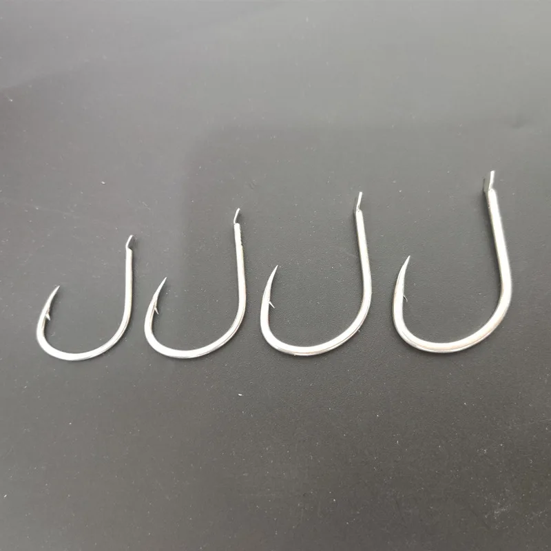 100 Uds. Placa de hierro de vibración lenta, anzuelo grande reforzado, estaño brillante, señuelo de agua salada, anzuelo de mar, aparejos de Pesca, accesorio de Pesca - imagen 2