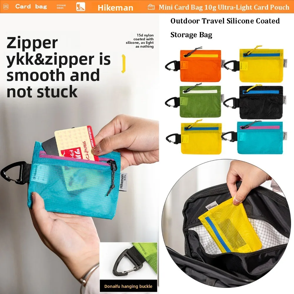 Bolsa impermeable ultraligera de silicona con hebilla triangular - imagen 5