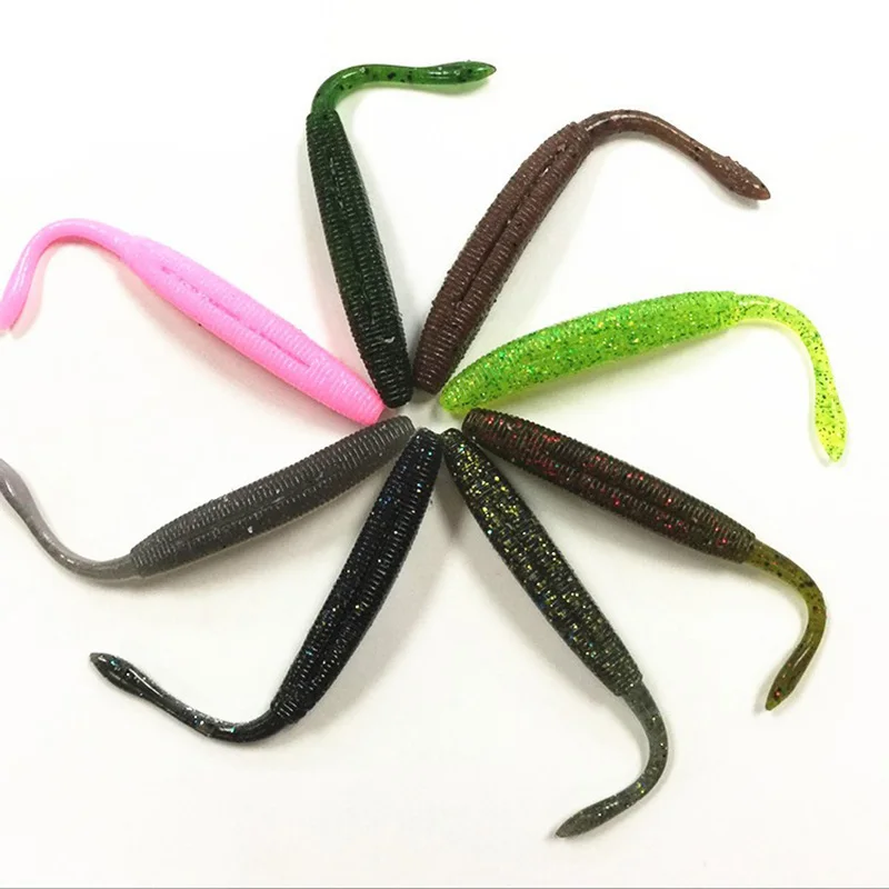 Donglejian DSD4 cebo suave cola voladora – imitación insecto río - imagen 3