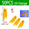50pcs UV Orange S