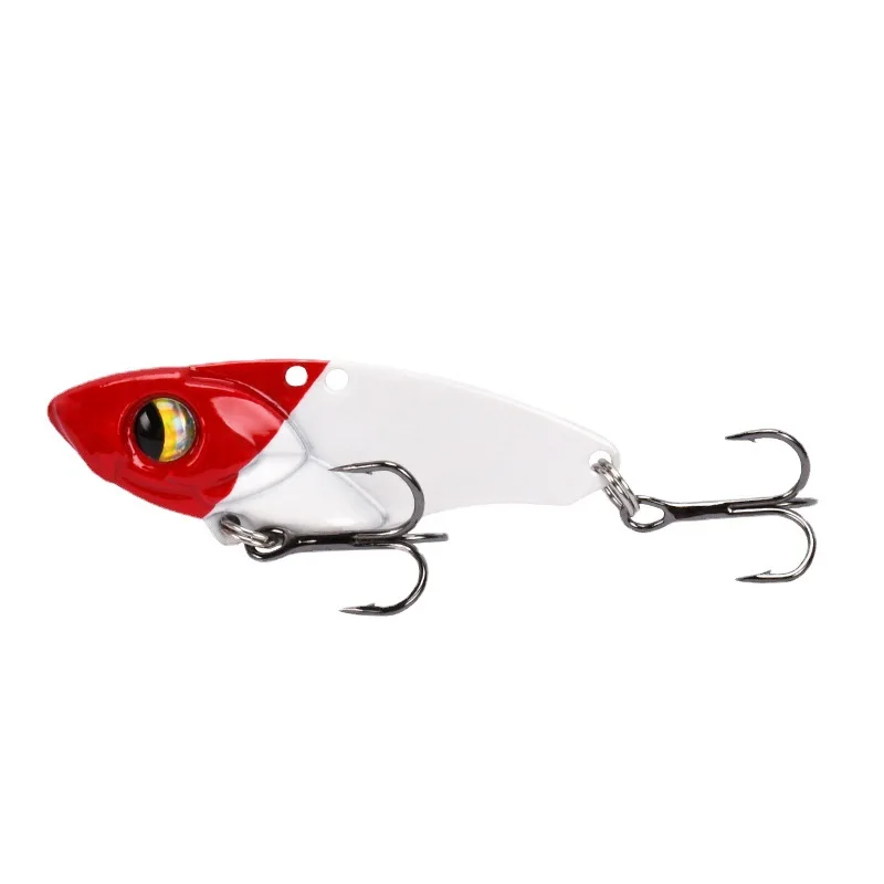 Señuelo de pesca con hoja VIB de Metal, 5g, 7g, 10g, 14g, cuchara vibratoria, Spinner, Crankbait, Lucio, perca, aparejos de cebo Artificial, 1 Uds. - imagen 5