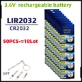 50PCS 3.6V LIR2032