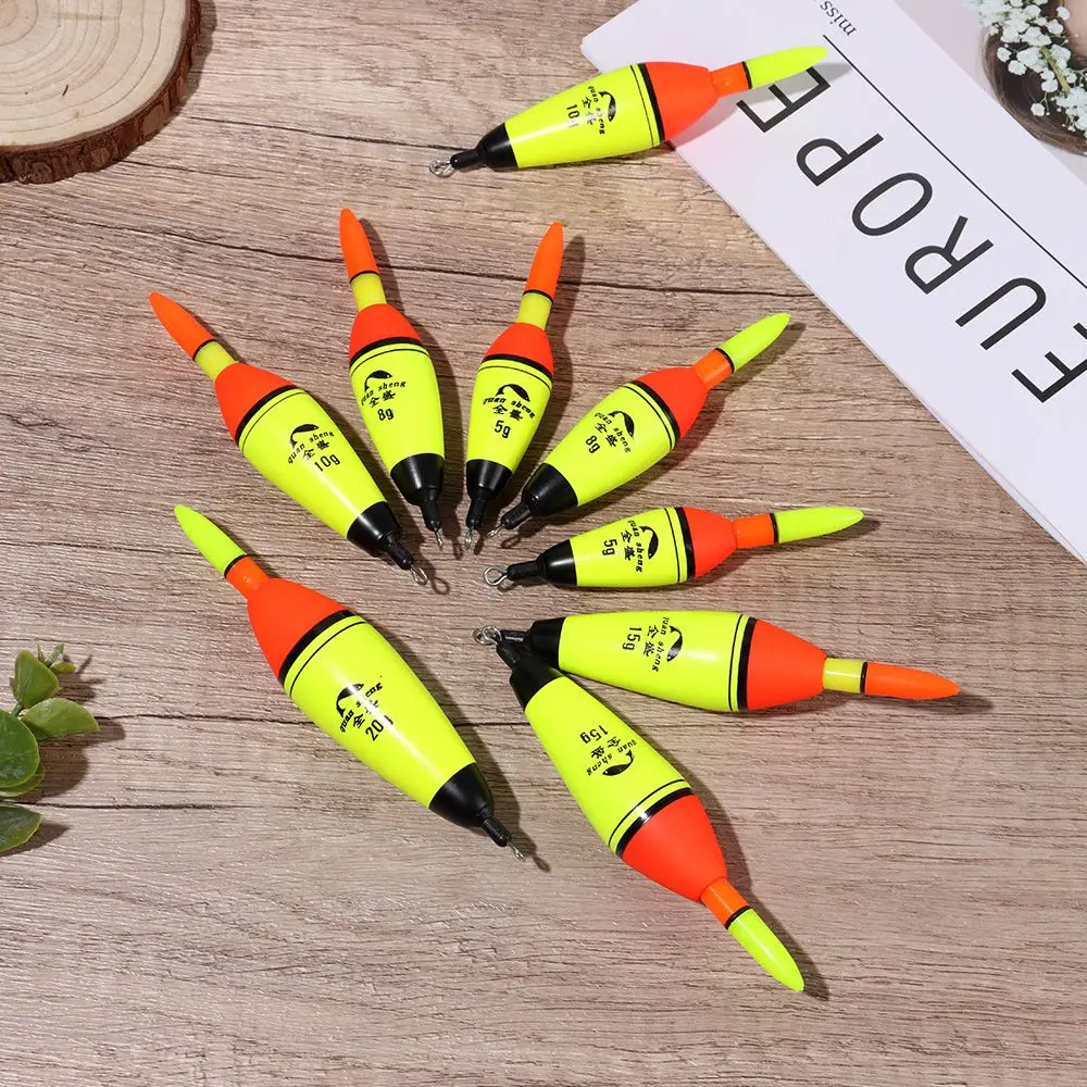 Boia de bola de espuma Eva de flotador nocturno de pesca Bobber de flotabilidad electrónica de plástico portátil - imagen 5